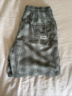 Rhythm  Damask Pattern Swim Trunks